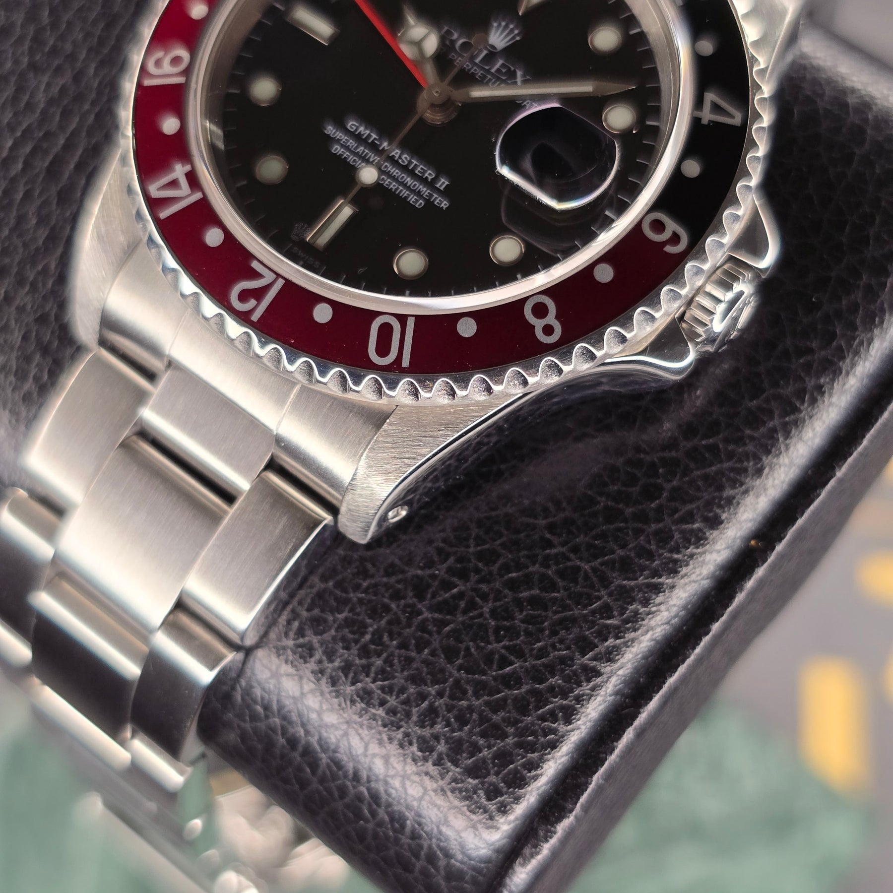 Rolex GMT-Master II Coke lug, bracelet view