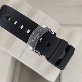 H. Moser & Cie Pioneer Lagoon Blue Fume 3200-1214 clasp
