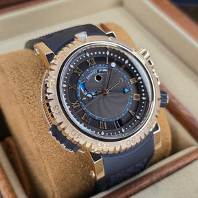 Breguet Marine Royale Alarm 5847 left side case