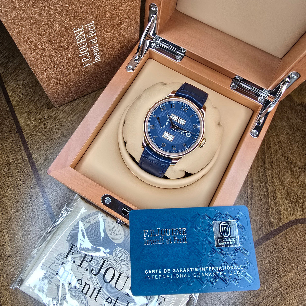F.P. Journe Quantieme Perpetuel Boutique Edition full set