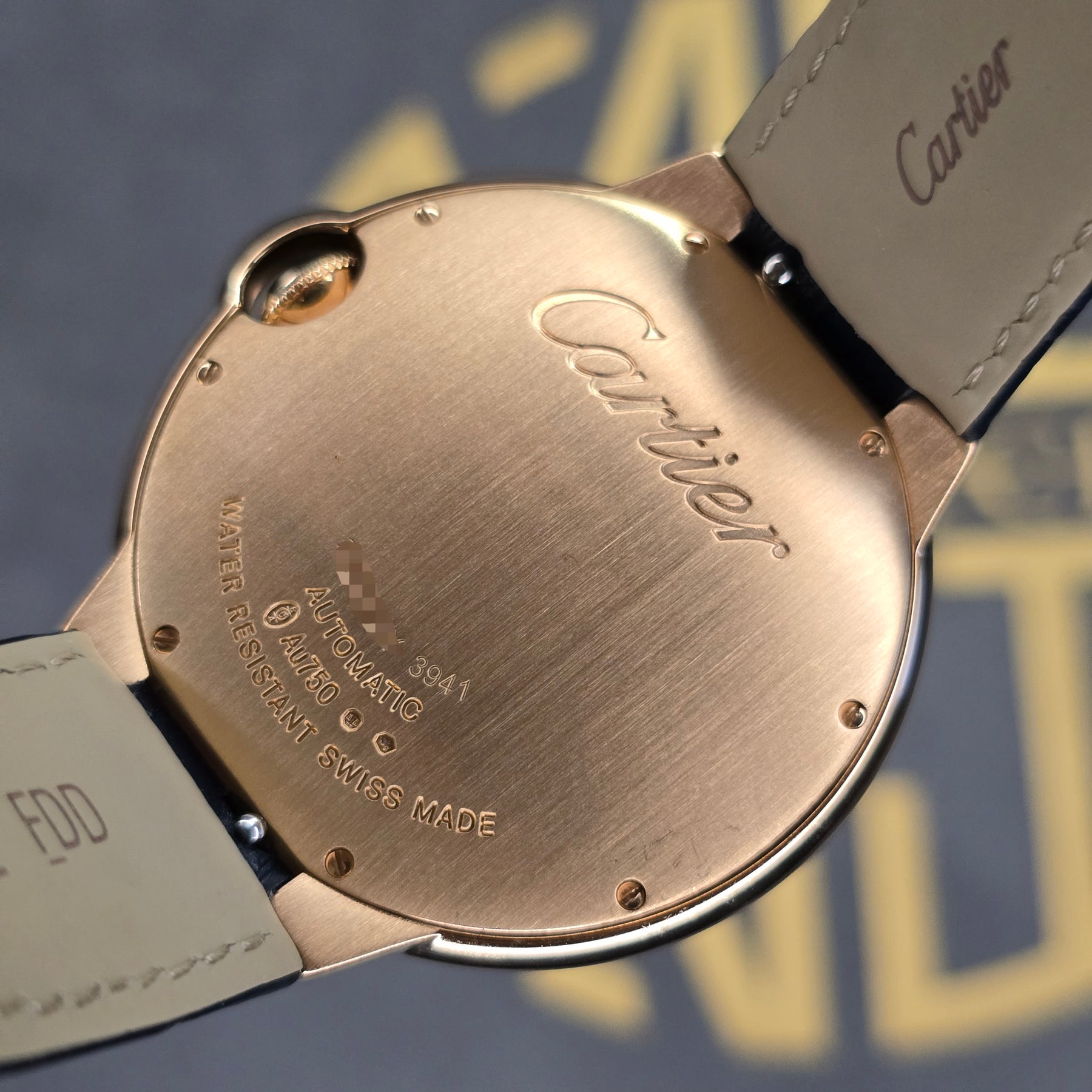 Cartier Ballon Bleu WGBB0036 caseback