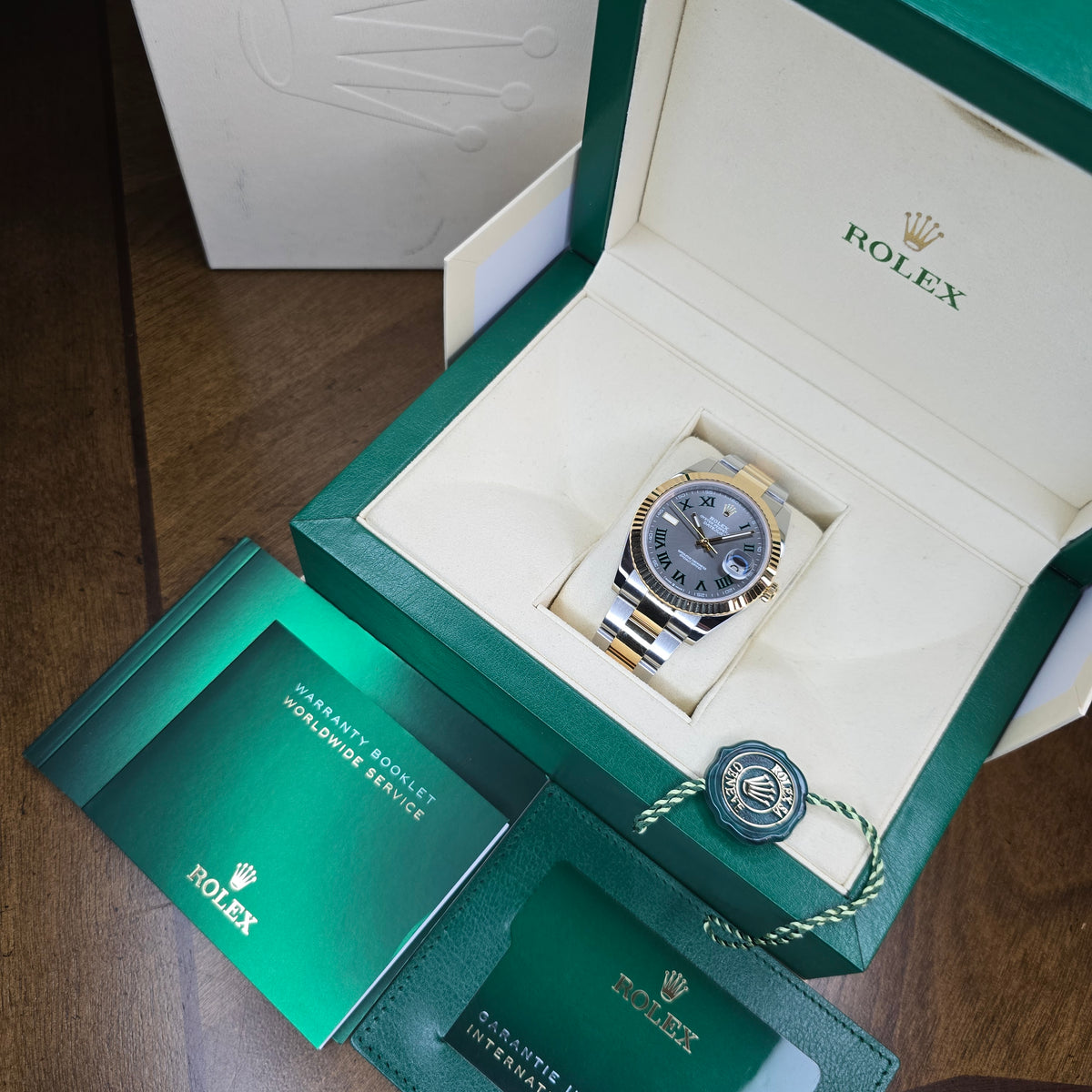 Rolex Datejust Wimbledon 126333 full set