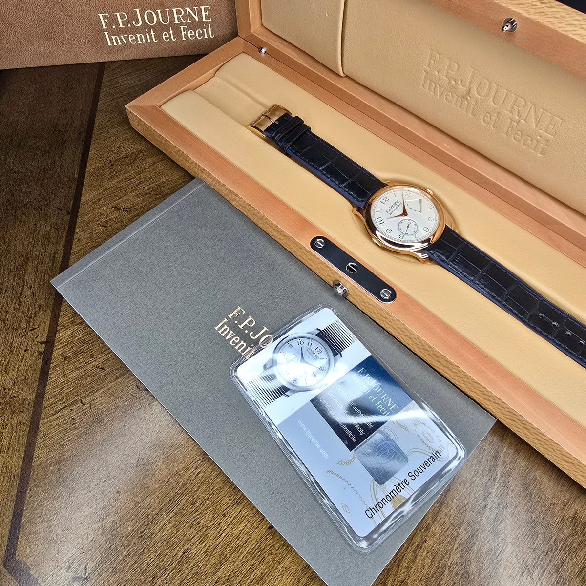 F.P Journe Chronometre Souverain CS full set