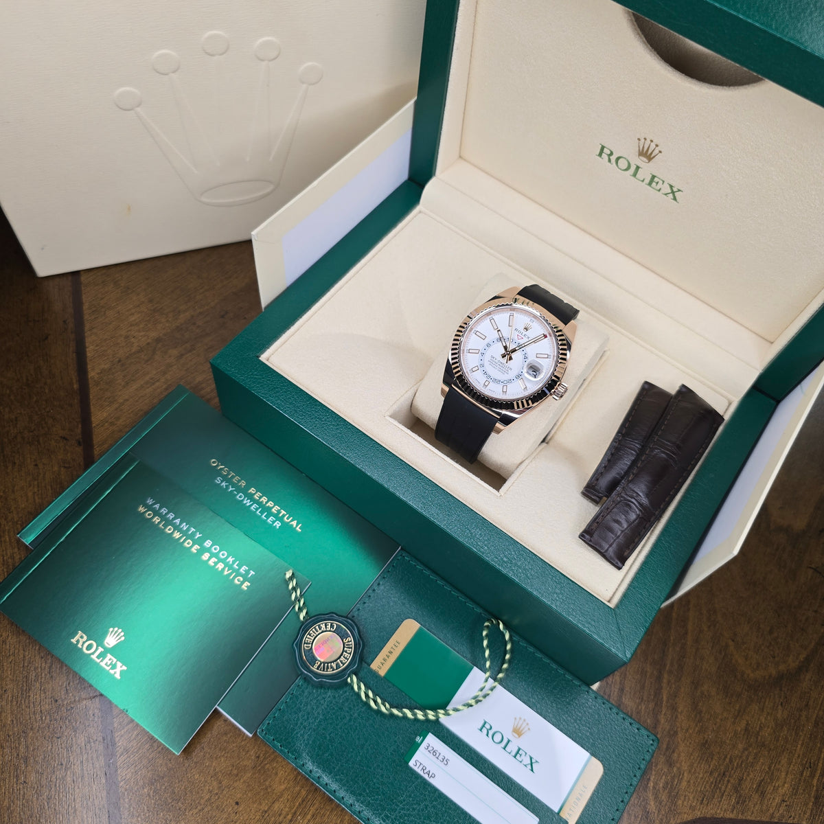Rolex Sky-Dweller 32613 full set