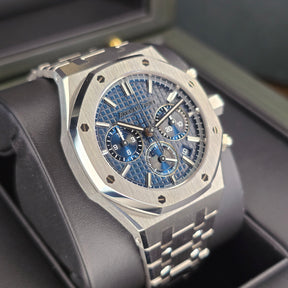 Audemars Piguet Royal Oak Chrono f26715st left side 