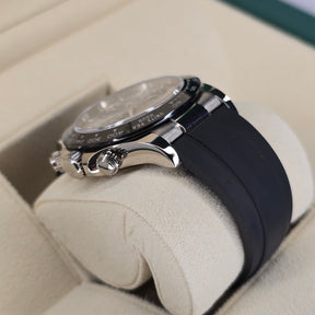 Rolex Cosmograph Daytona 116519LN lug, oysterflex strap