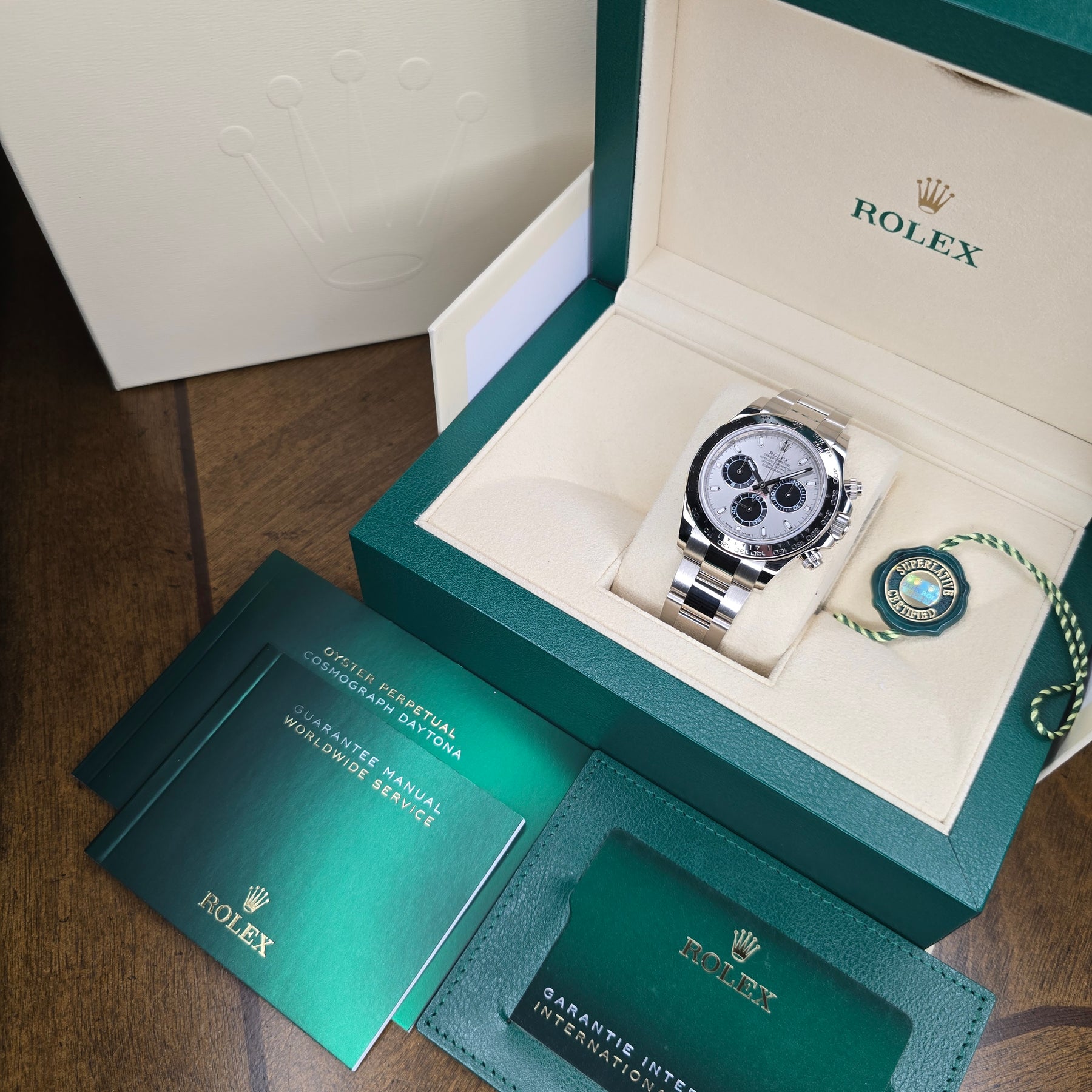 Rolex Cosmograph Daytona 116509 White Gold full set