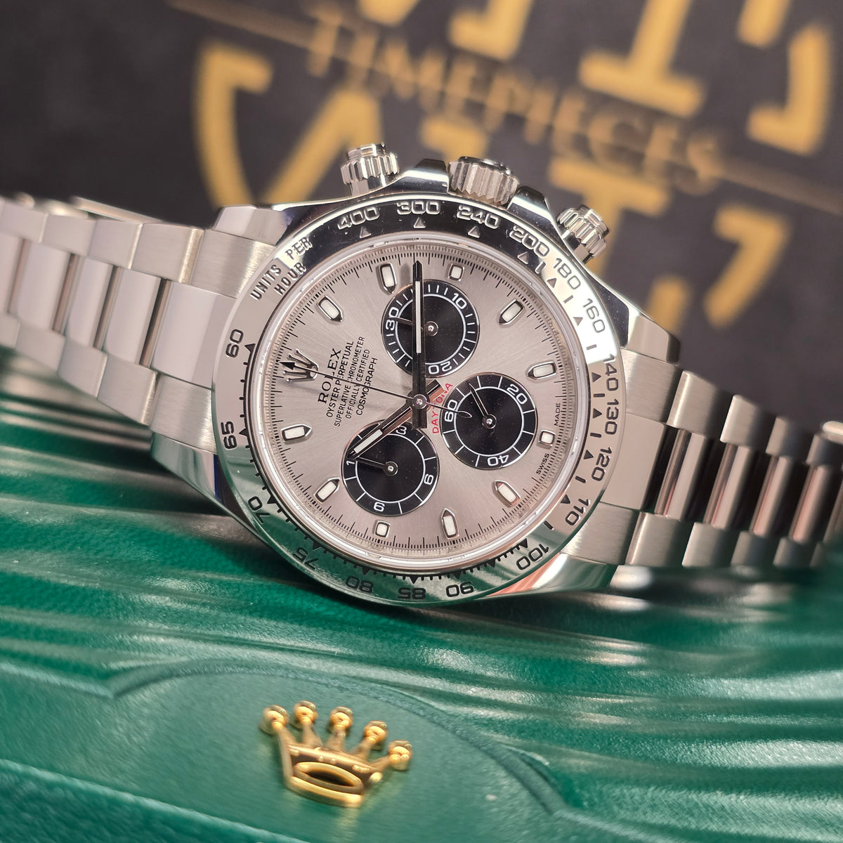 Rolex Cosmograph Daytona 116509 White Gold front