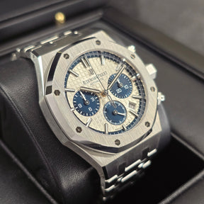 Audemars Piguet Royal Oak Chrono 36315ST Panda left side case