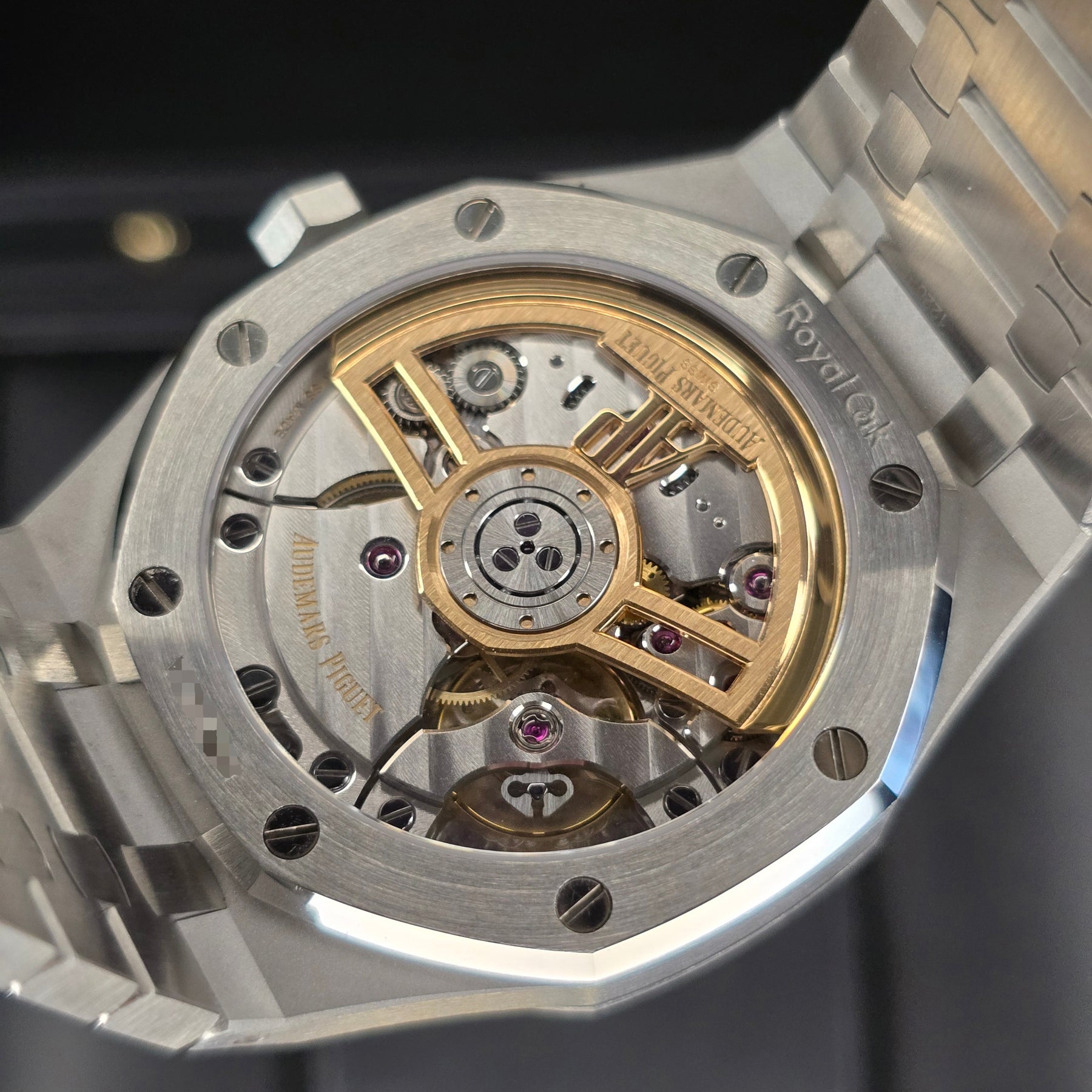 Audemars Piguet Royal Oak Silver Dial 15500st movement