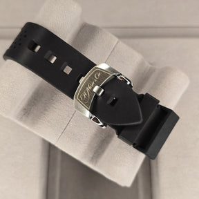 H. Moser & Cie Pioneer Center Seconds Cosmic Green 3201-1201 clasp