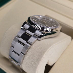 Rolex Datejust 126234 Blue Index lug, oyster bracelet