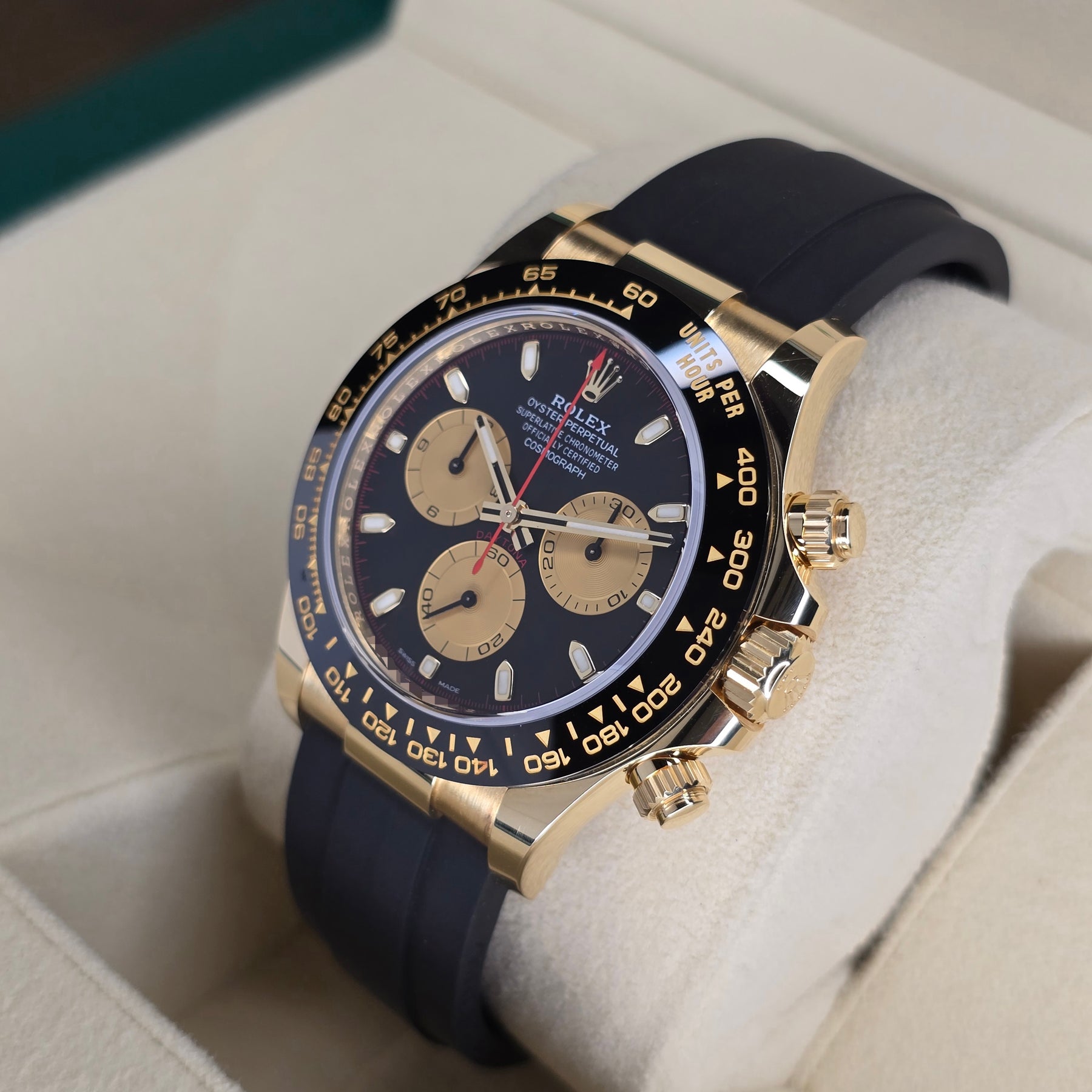 Rolex Daytona 116518LN Paul Newman right side case