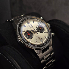 Tag Heuer Carrera Glassbox Panda CBS2216 left side case