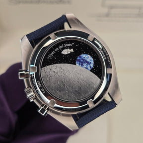 Omega Speedmaster Silver Snoopy Award 310.32.42.50.02.001 caseback