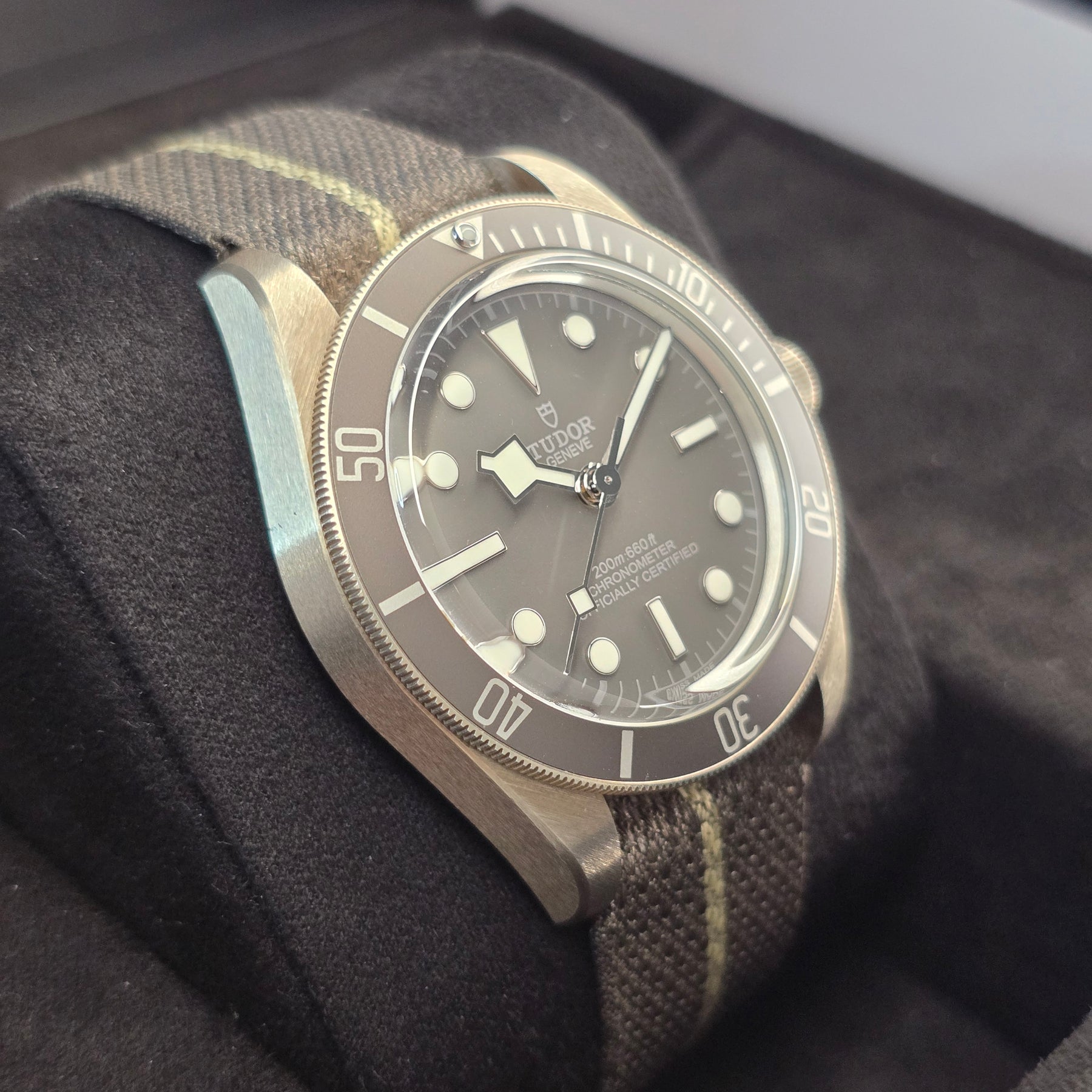Tudor Black Bay Fifty-Eight 925 79010SG left side case