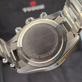 Tudor Black Bay Chrono Panda M79360N caseback