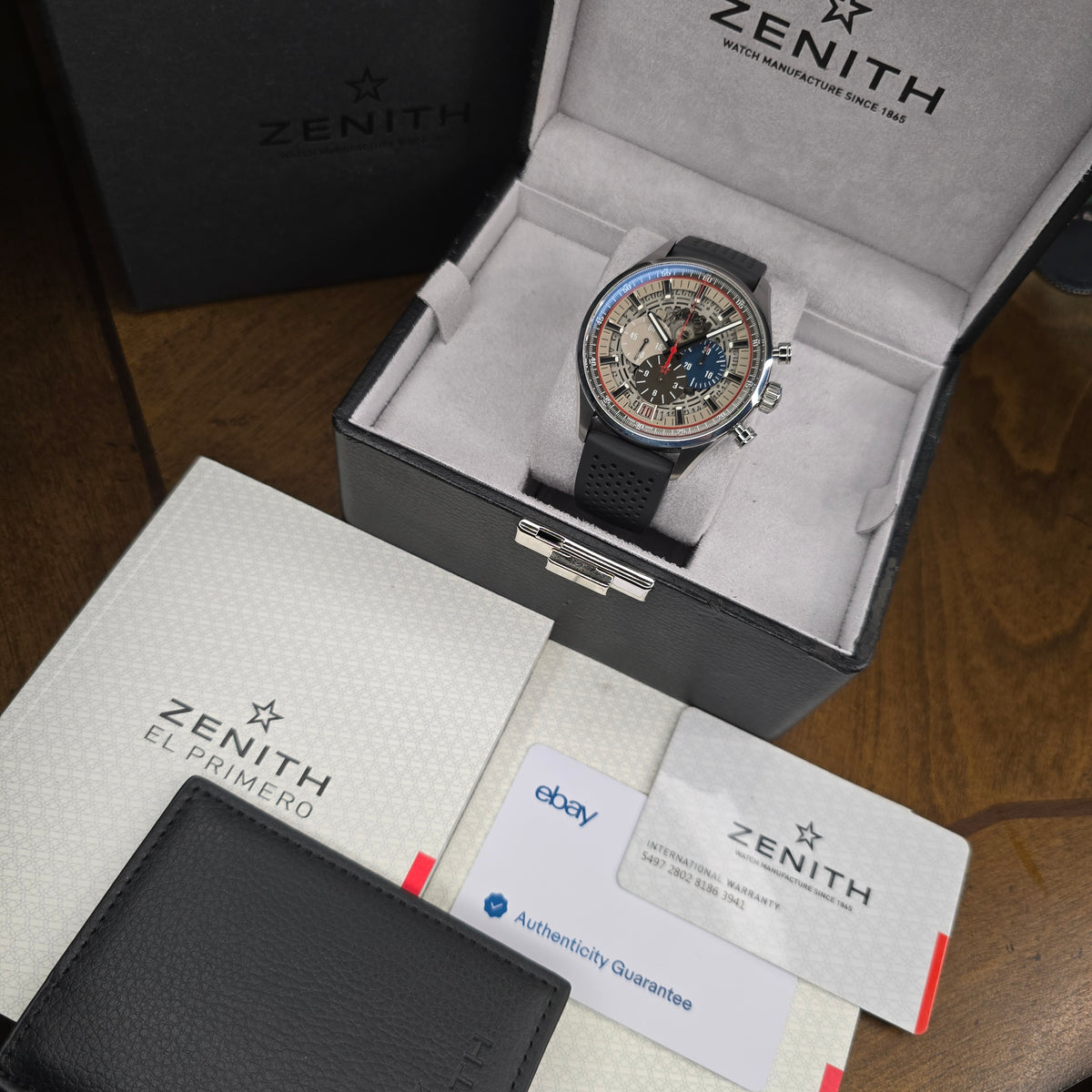 Zenith Chronomaster El Primero 03.2522.400/69.R576 Skeleton full set