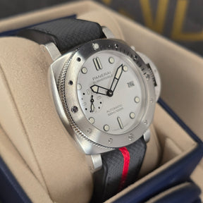 Panerai Luminor Marina Submersible PAM02223 Bianco left side case