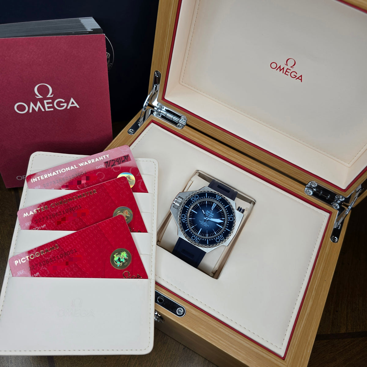 Omega Seamaster Ploprof 227.32.55.21.03.001  full set