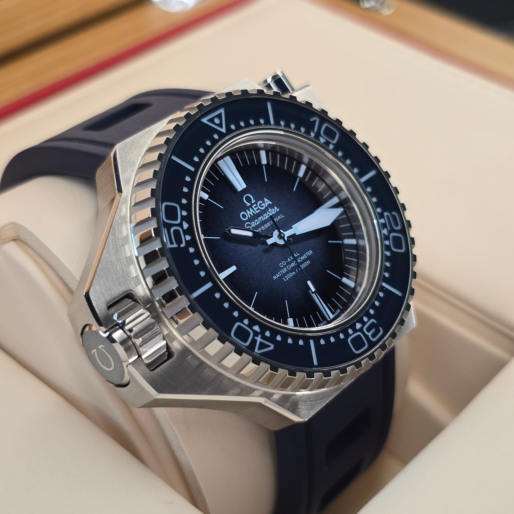Omega Seamaster Ploprof 227.32.55.21.03.001  left side case