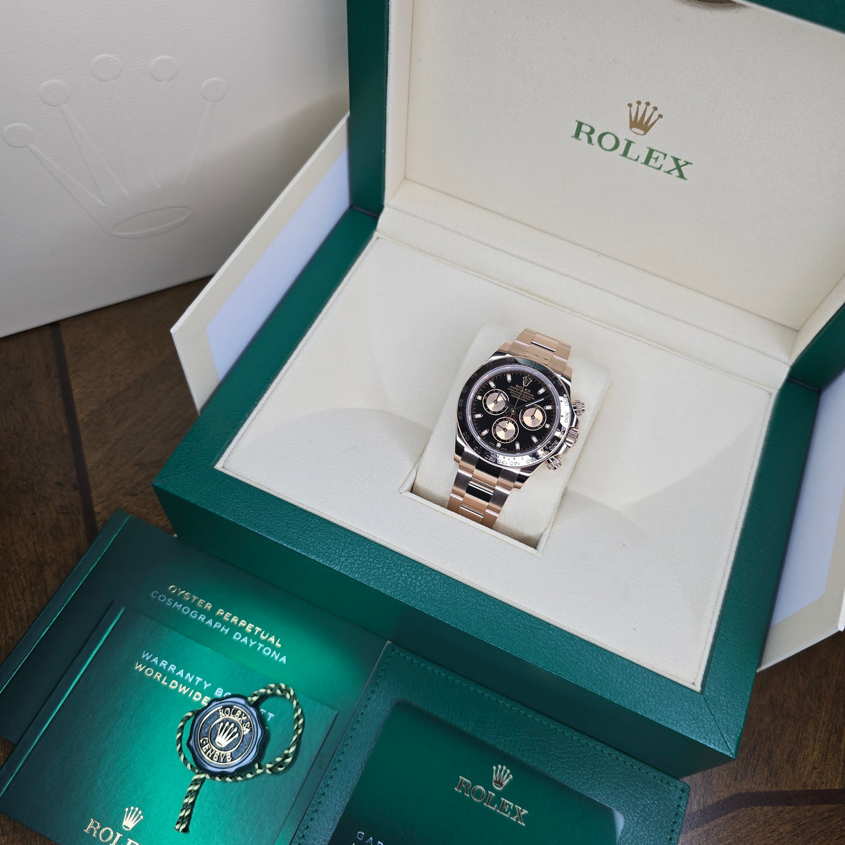 Rolex Cosmograph Daytona Everose 116505 full set