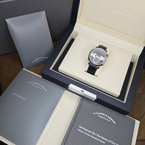A. Lange & Sohne Zeitwerk Date 148.038 full set