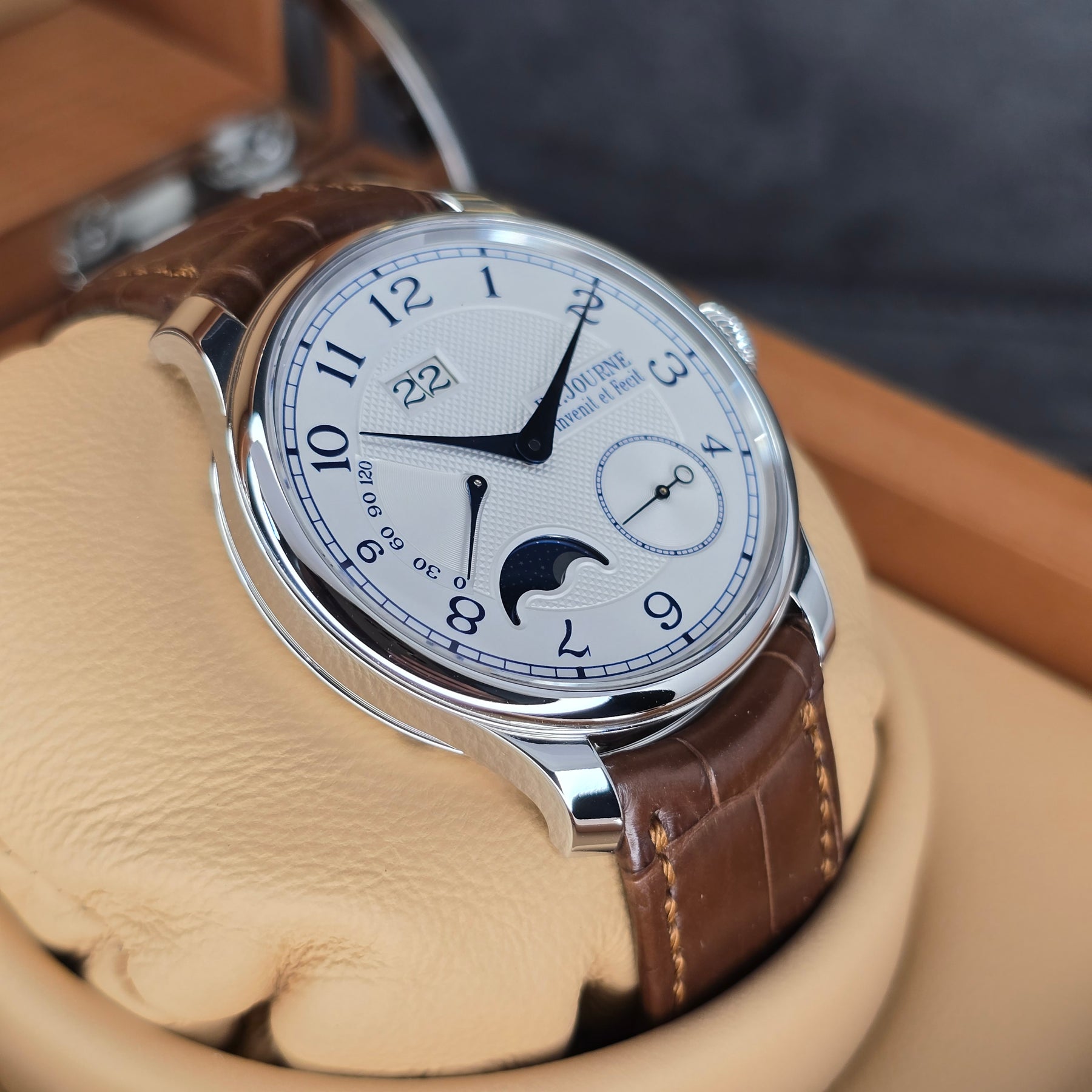 F.P. Journe Automatique Lune  AL2 left side case
