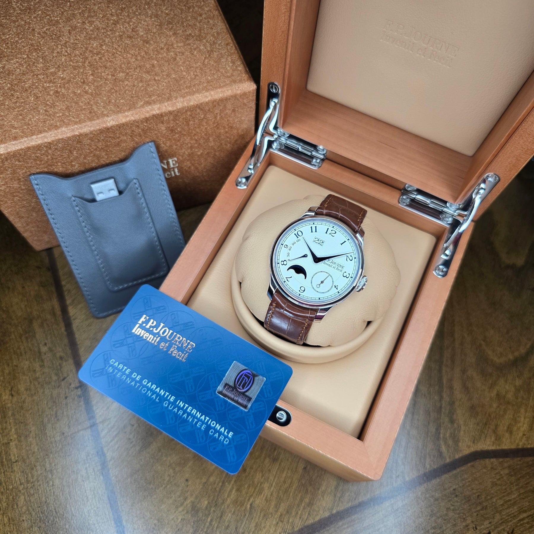 F.P. Journe Automatique Lune  AL2  full set