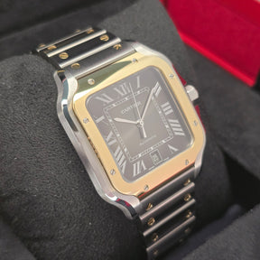 Cartier Santos Large W2SA0030 left side case