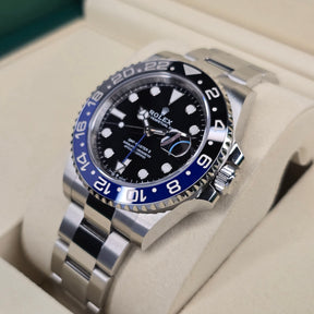 Rolex GMT-Master II 126710BLNR Batman right side case