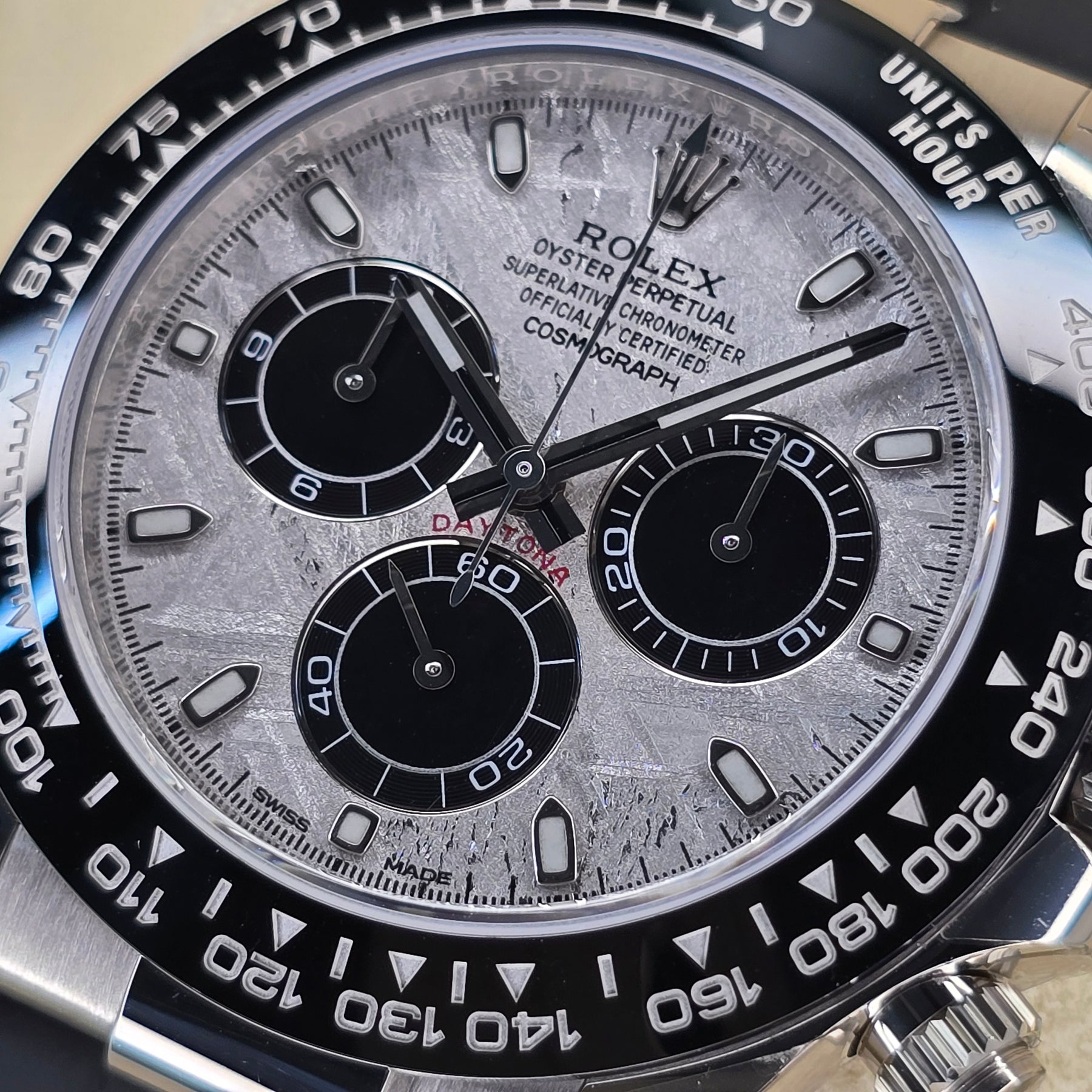 Rolex Cosmograph Daytona 116519LN Meteorite dial