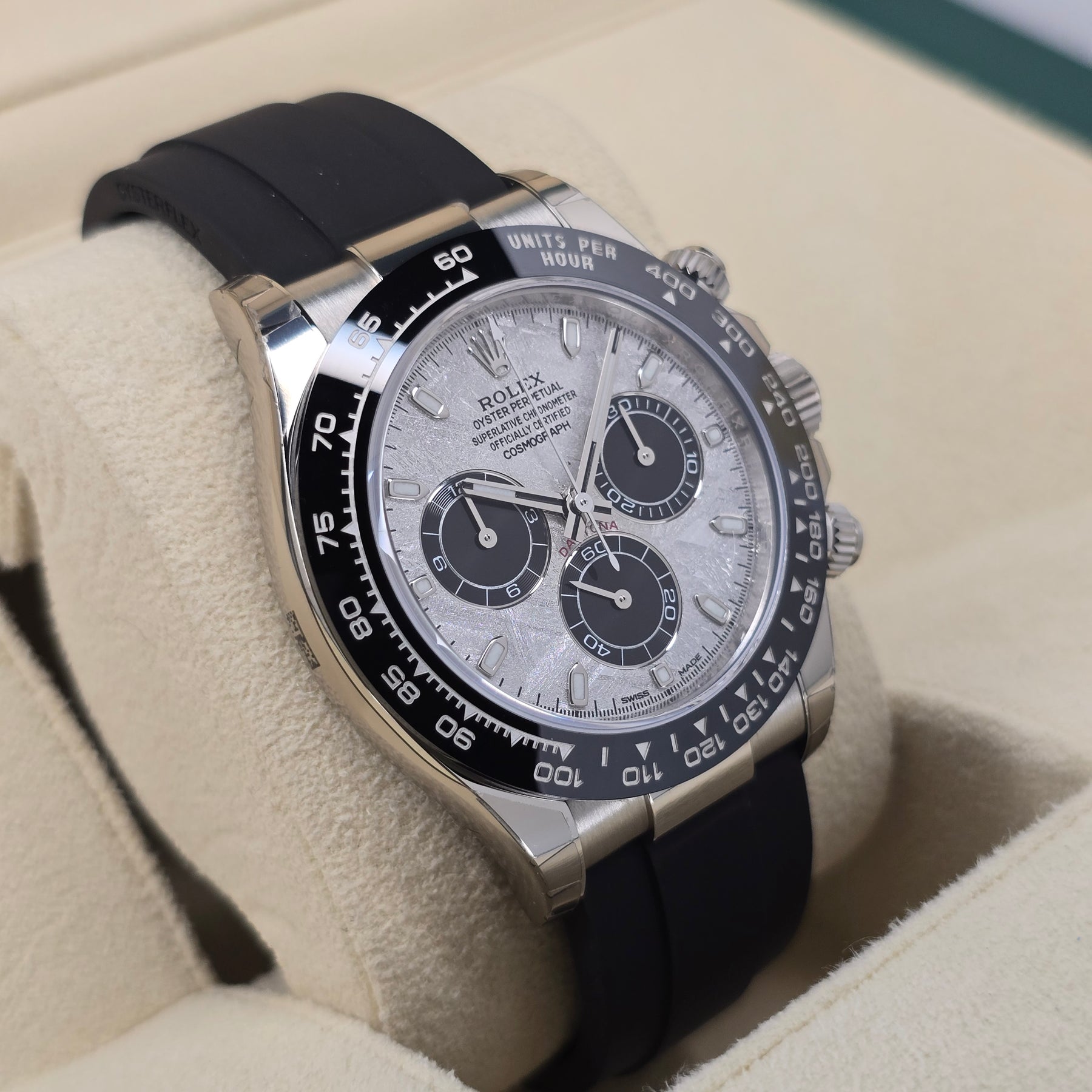 Rolex Cosmograph Daytona 116519LN Meteorite left side case