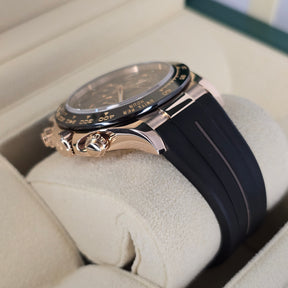 Rolex Cosmograph Daytona 116515LN Racing Rose Gold lug and strap
