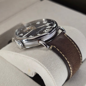 H. Moser & Cie Heritage Tourbillon 8804-1200 lug , strap