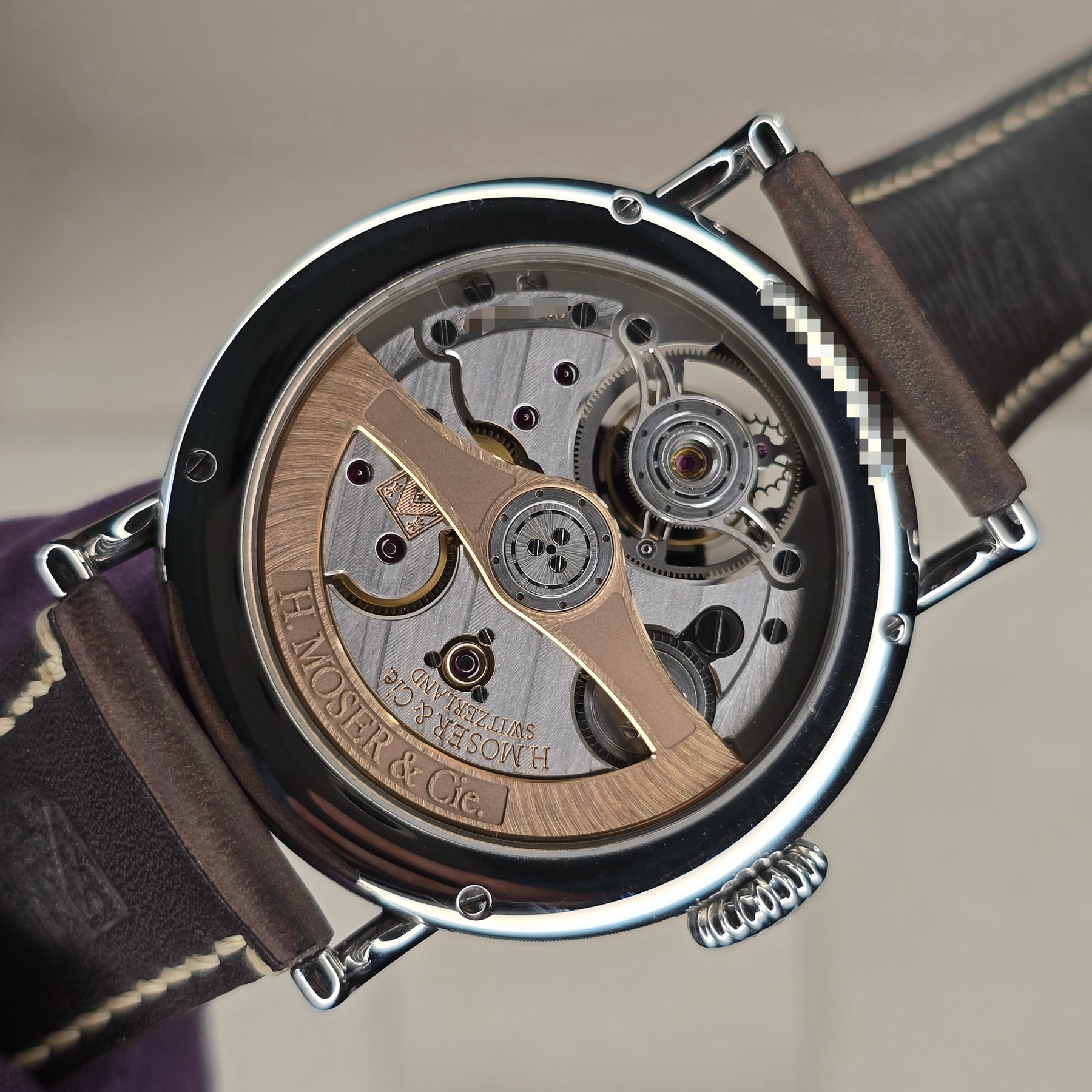 H. Moser & Cie Heritage Tourbillon 8804-1200 movement