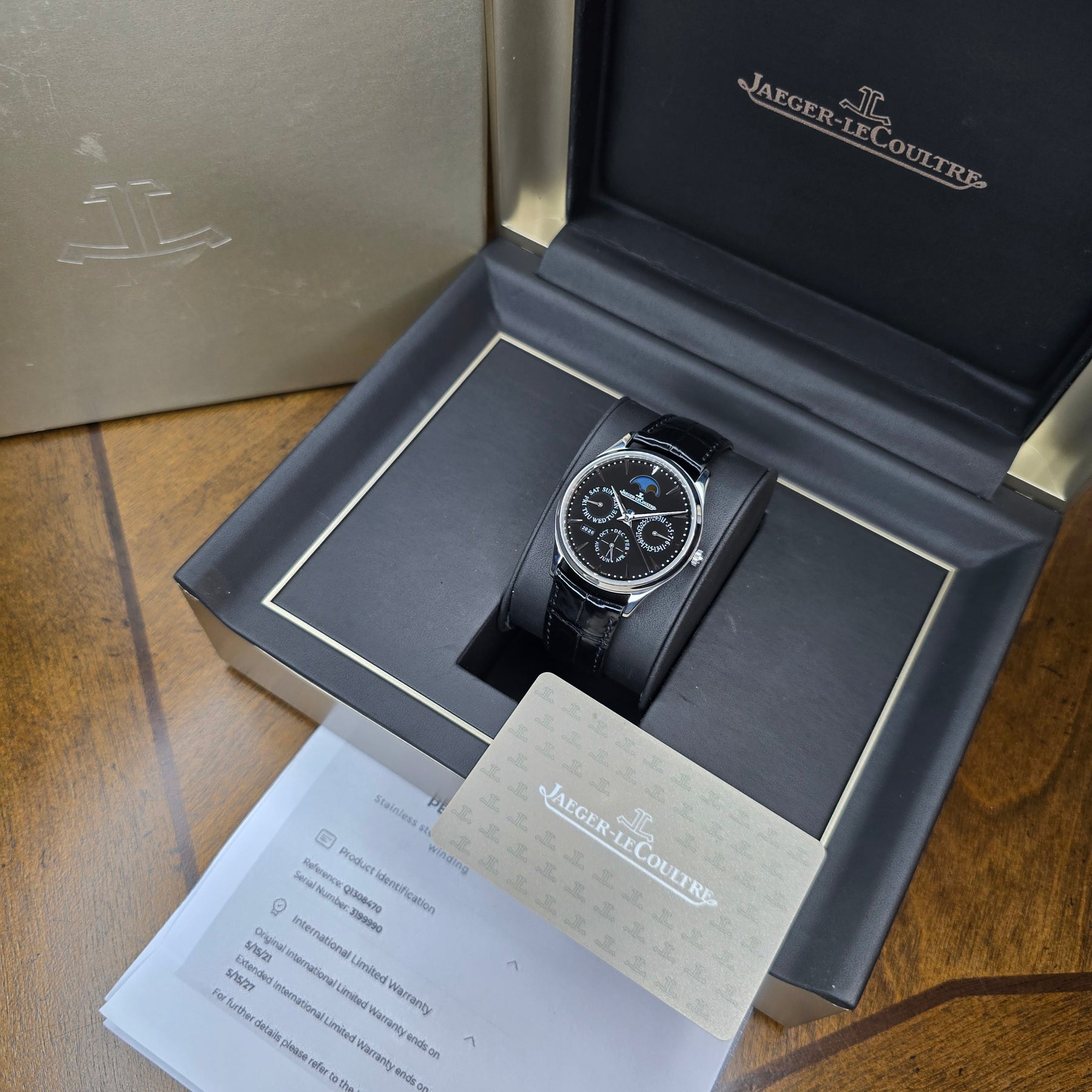 Jaeger-LeCoultre Master Ultra Thin Perpetual Q1308470 full set