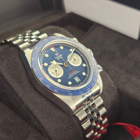 Tudor Black Bay Chrono Boutique Edition M79360B  left side case