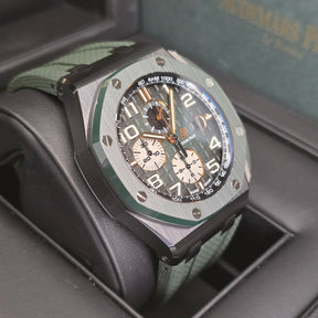 Audemars Piguet Royal Oak Offshore Chrono 26405CE  left side case