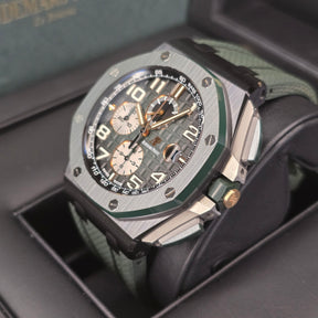 Audemars Piguet Royal Oak Offshore Chrono 26405CE right side case