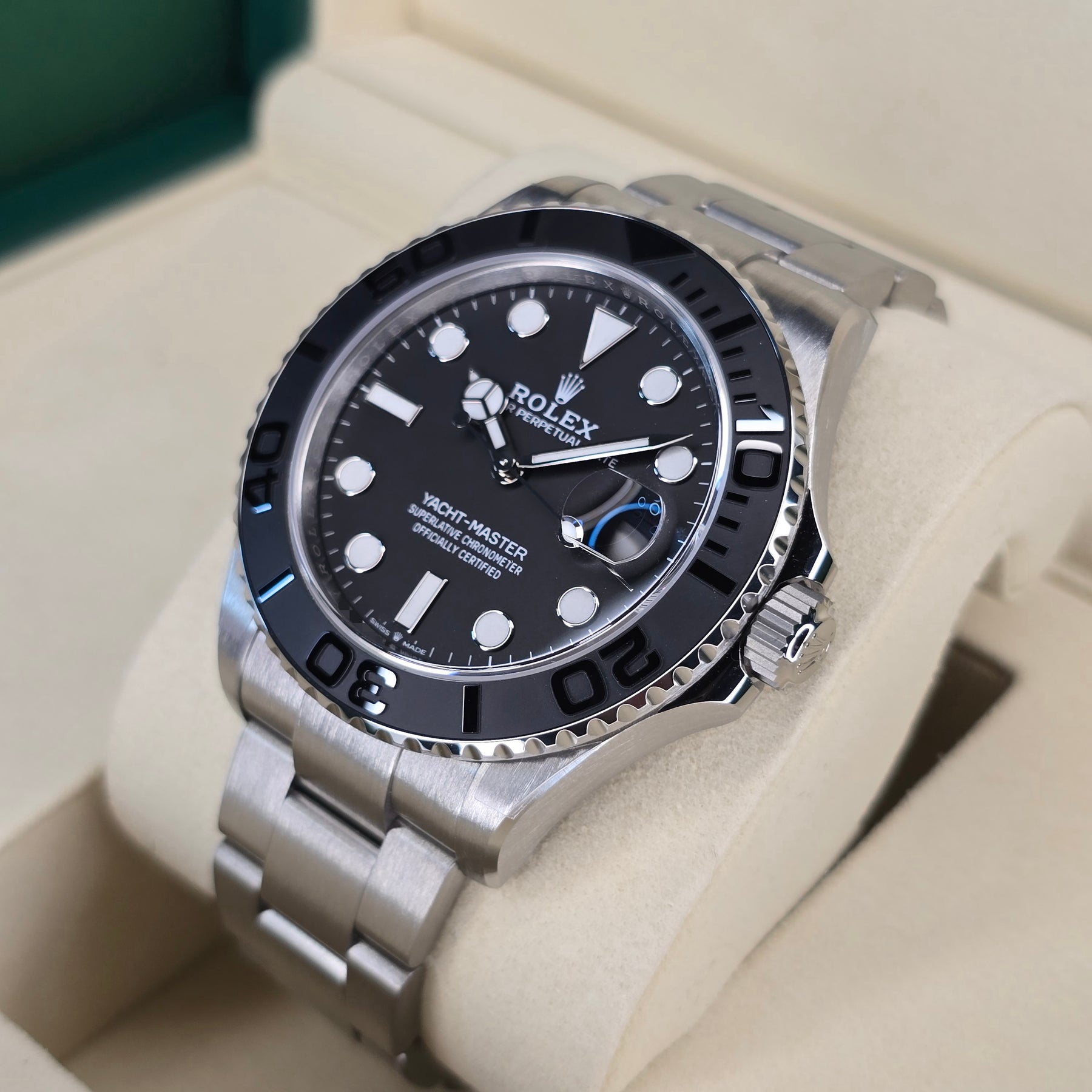 Rolex Yacht-Master Titanium 226627  right side case view