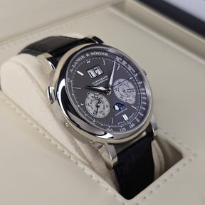 A. Lange & Sohne Datograph Perpetual 410.038 right side case