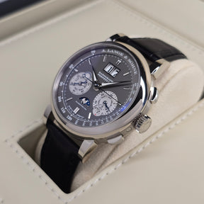 A. Lange & Sohne Datograph Perpetual 410.038  left side case