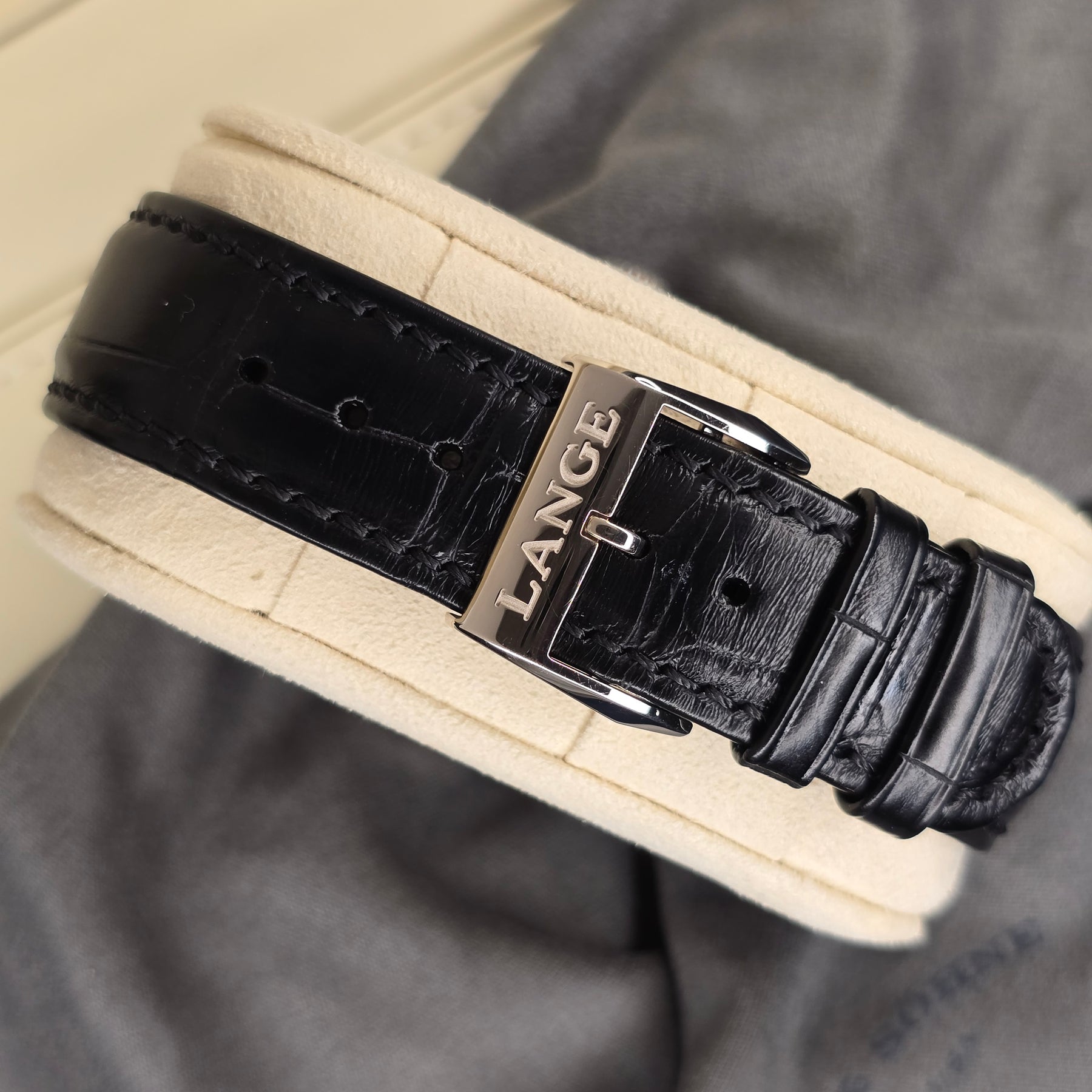 A. Lange & Sohne Datograph Perpetual 410.038  clasp