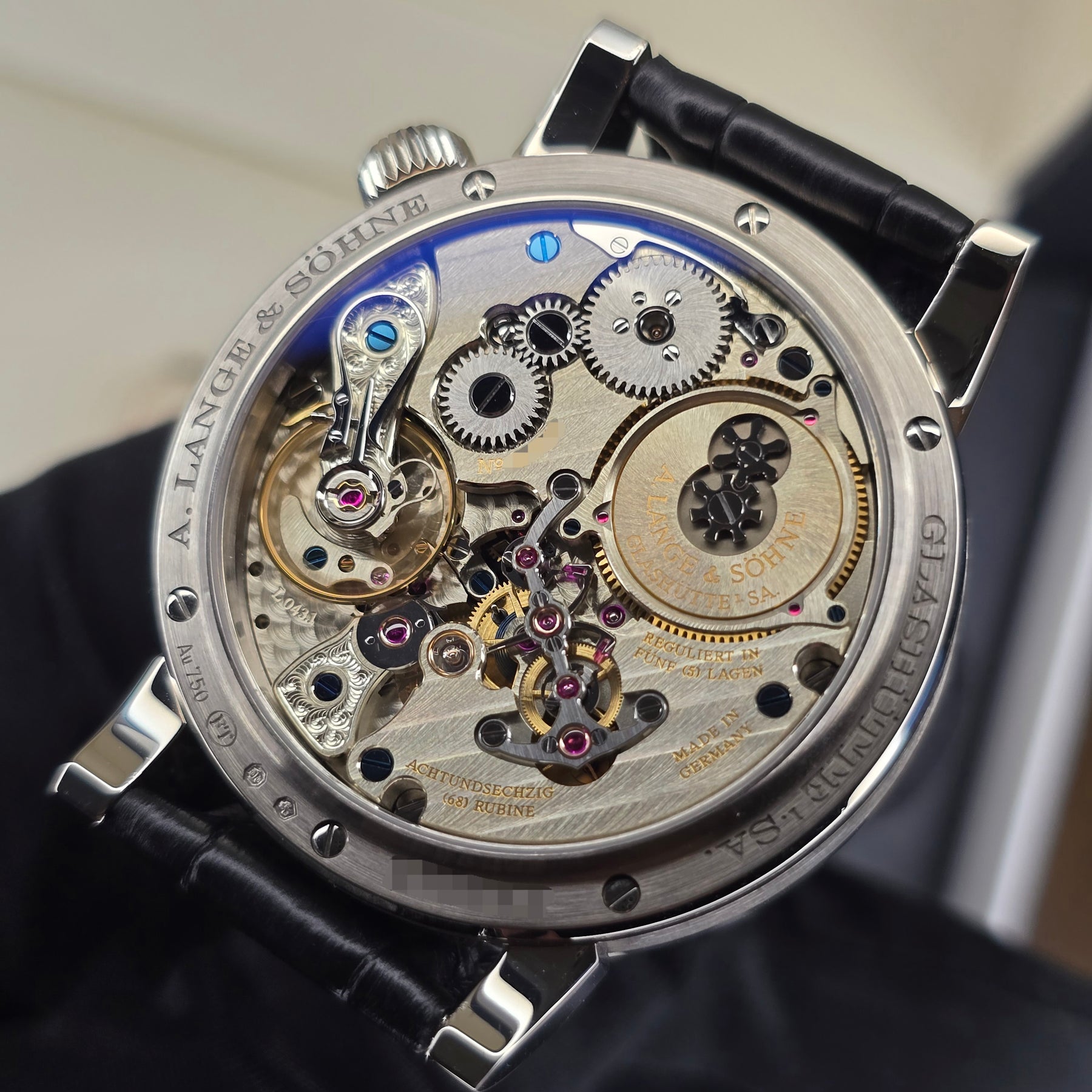 A. Lange & Sohne Zeitwerk 140.029 movement