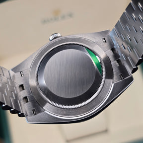 Rolex Datejust 41 126300 Wimbledon caseback