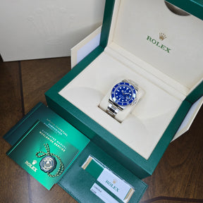 Rolex Submariner Date Smurf 116619LB  full set