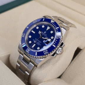 Rolex Submariner Date Smurf 116619LB right side case