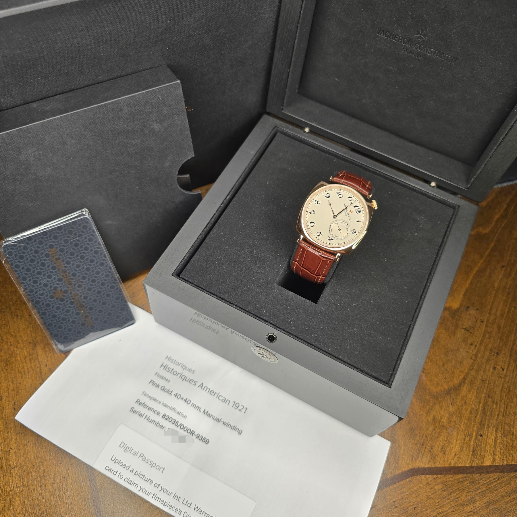 Vacheron Constantin Historiques American 1921 82035/000R full set
