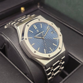 Audemars Piguet Royal Oak Blue Dial 15500st 41mm